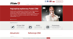 Desktop Screenshot of itcube.pl